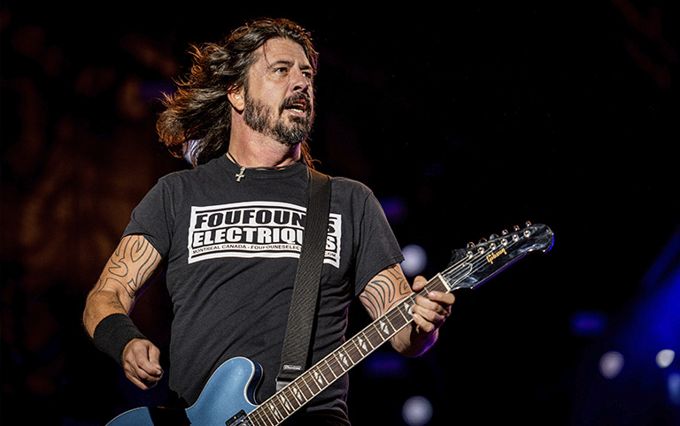 Fotografia Colorida do Foo Fighters por Renan Olivetti
