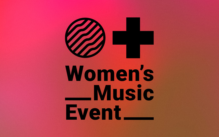 Logo colorido de Womens Music Event (WME)