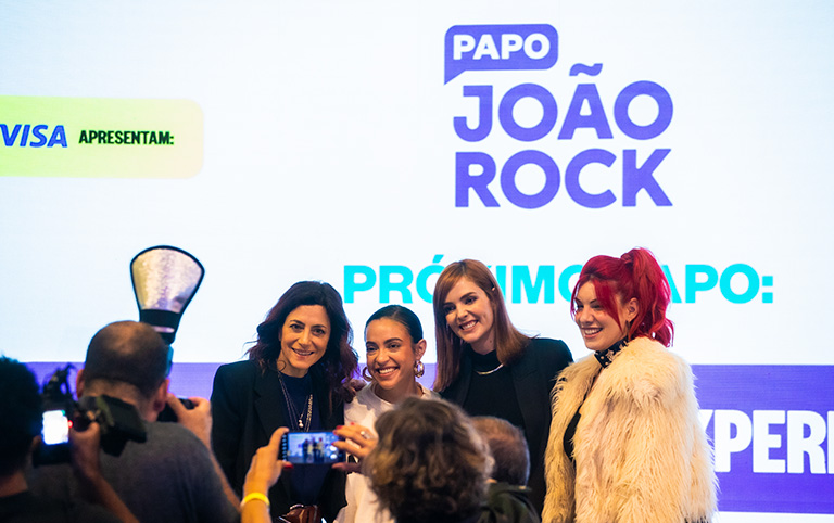 Fotografia colorida de Papo João Rock 2025 no CCBB SP por Diogo França - @difgomez
