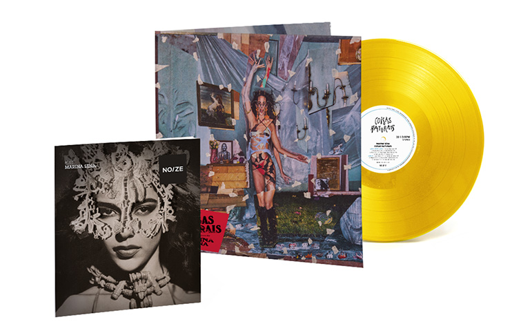 Arte colorida de Marina Sena - divulgação NRC - Noize Record Club