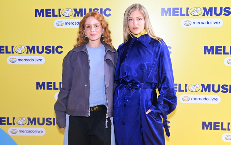 Fotografia colorida do lançamento do Meli Music por divulgação Mercado Livre