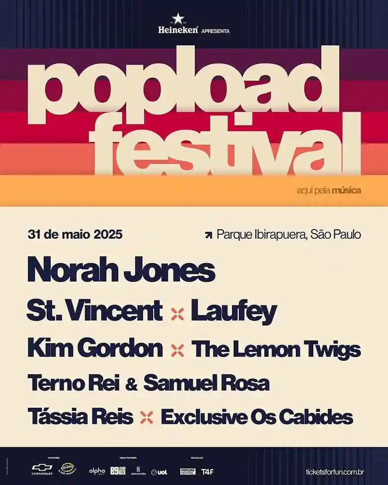 Popload Festival 2025 - divulgação