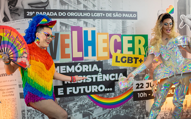 Fotografia colorida do lançamento da Parada SP 2025 por Diogo França - @difgomez