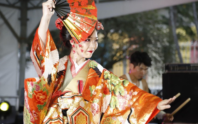Fotografia colorida de Festival Viva Japão - divulgação Museu da Imigração